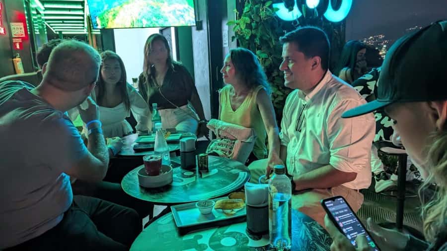 Medellin: tasting Street Food with Rooftops of El Poblado - The Opening at Los Patios Hostel