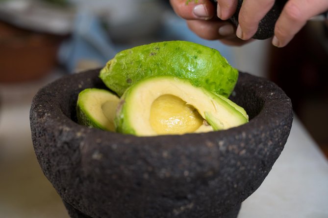 Mexican Cooking Class with Food Market Visit in Mexico City - Sitting down to eat what you made