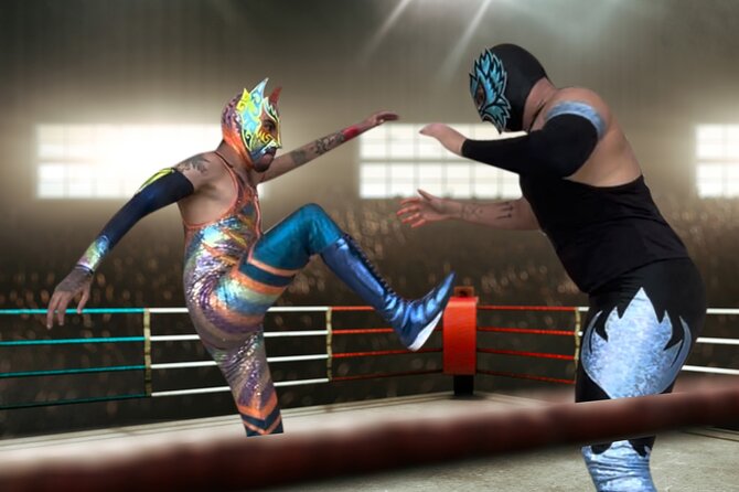Mexican Lucha Libre Experience in Cozumel, Tacos and Margaritas - English service and staff support