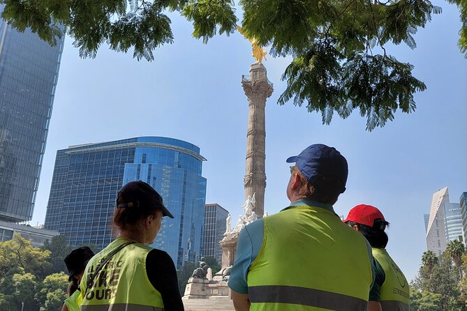 Mexico City E-Bike Tour with a taco and churros stop - The Zócalo puts Mexico City’s history under your feet