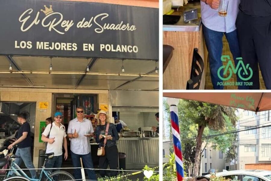Mexico City: Taco Tasting Bike Tour in Polanco - Meeting at Masaryk 83
