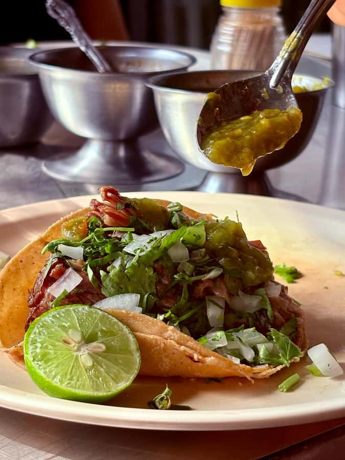 Mexico City: Taco Tour with Michelin Guide Spot & Tastings - Six taco stops, one compact neighborhood walk