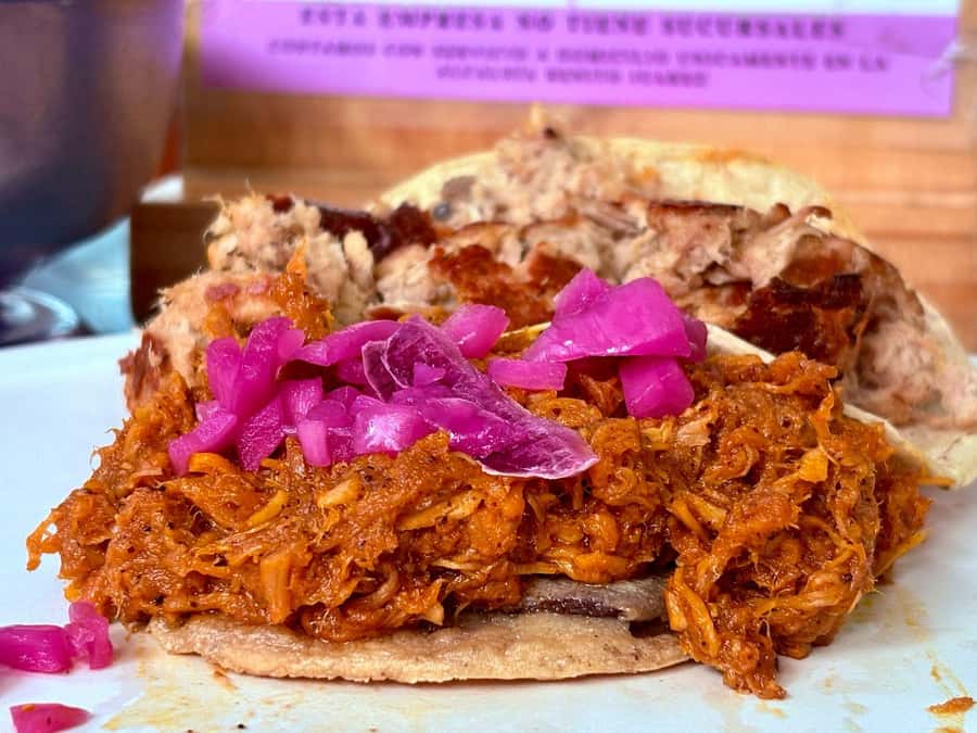 Mexico City: Taco Tour with Michelin Guide Spot & Tastings - El Maquech Púrpura brings Yucatán to the capital