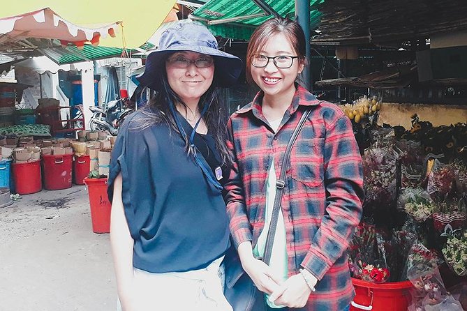 Morning Saigon Unseen+Street Food Tour with Ao Dai Riders Option - Ho Thi Ky Flower Market before the heat builds