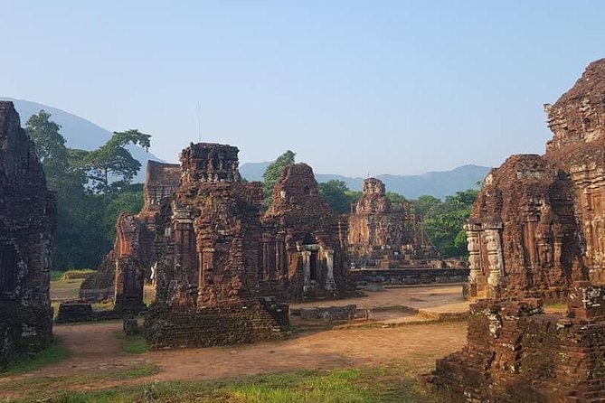 My Son Holyland , Hoi An Ancient City Tour With Night Market , Sampan Boat Ride - A sampan ride on the Hoai River