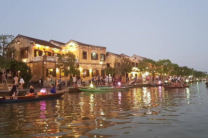 My Son Holyland , Marble Moutain,Hoi An Walking Tour with Night Market,Boat Ride - Hoi An Old Town after the heat of the day