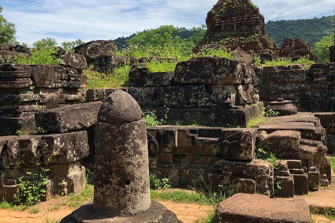 My Son Sunset Trip with Banh Mi and Cruise from Hoi An/ Da Nang - Group G adds a hilltop change of scene