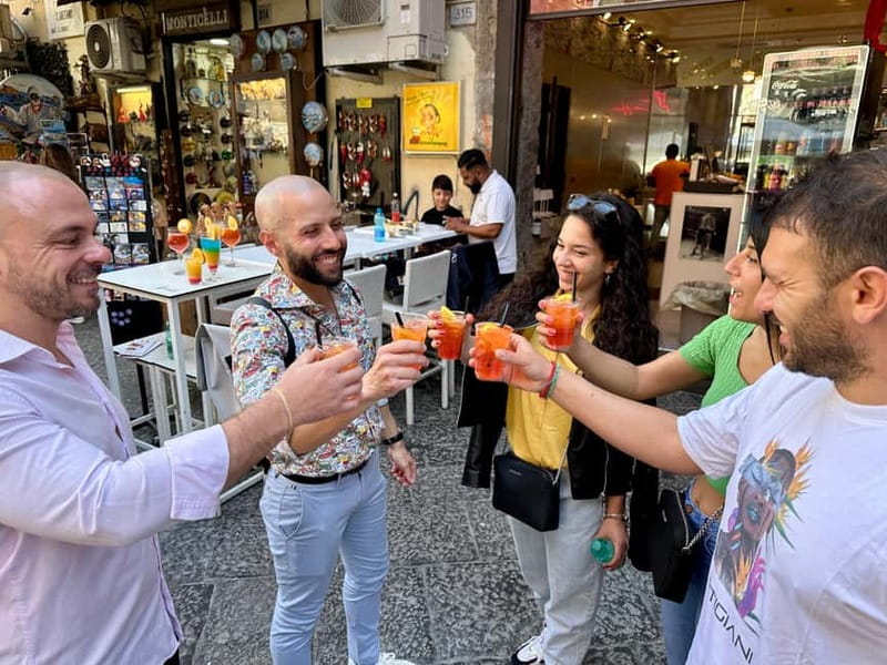 Naples: Old City Center Street Food Tour with Spritz - Starting with Greek ruins at Piazza Bellini