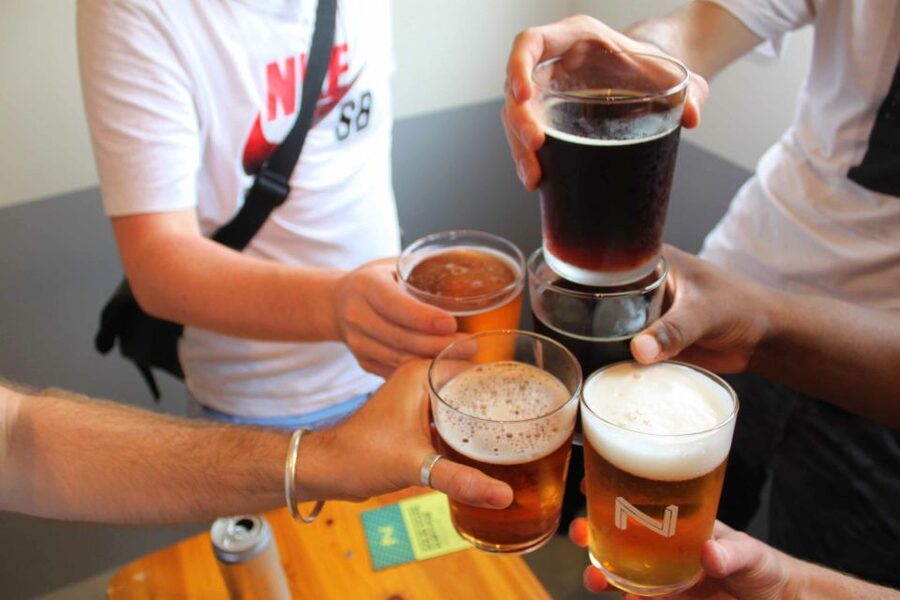 Nara - Craft Beer, Sake, and Food Walking Tour - Harushika Brewery and Five Sake Samples