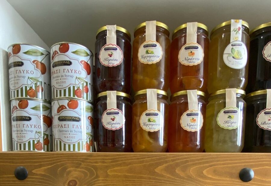 Naxos: Food Walking Tour & Cooking Class with Meal & Drinks - Cooking with Ms Mimosa at the family taverna