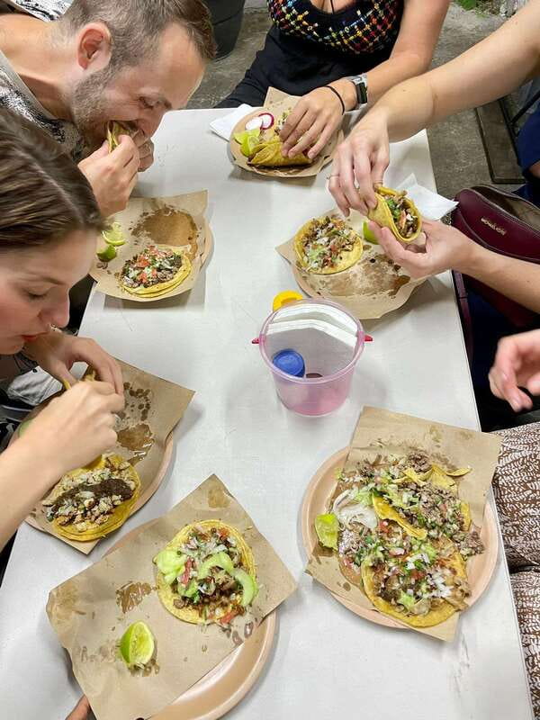 Night Tacos & Marquesitas With a Cancún Native - Second stop: a local restaurant five minutes away