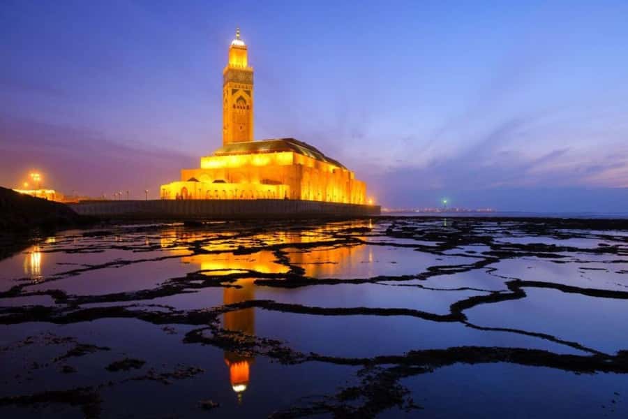 Night Tour of Casablanca with Street Food Tasting - Transport, timing, and practical value