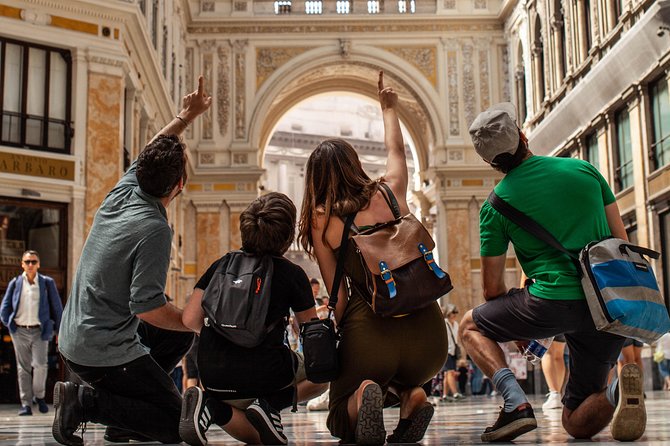 Not Just Another Naples Street Food Tour with Eating Europe - Starting under the Galleria Umberto dome