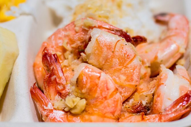 Oahu Circle Island Full Day Tour with Scenic Stops & Local Foods - Kahuku Garlic Shrimp at Midday