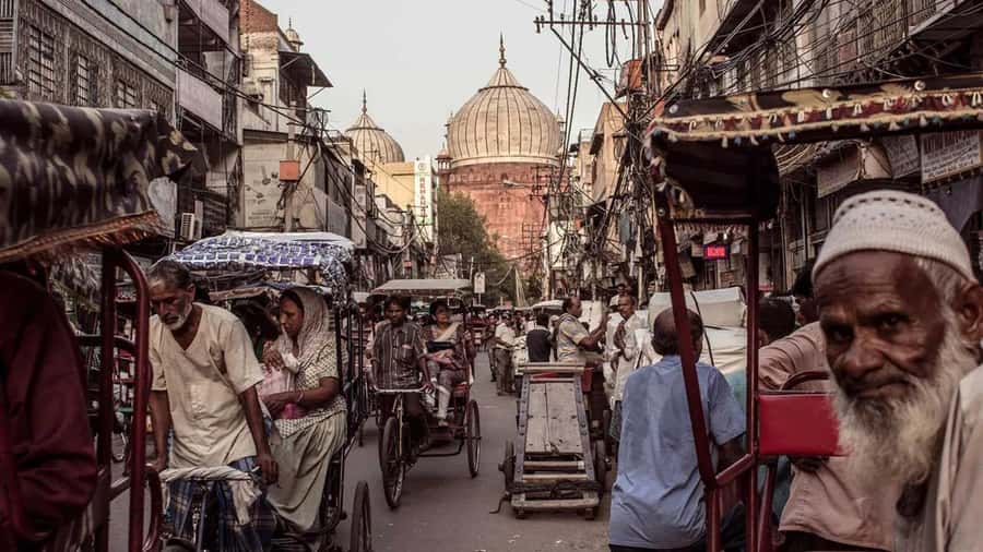 Old Delhi: Red Fort, Jama Masjid & Chandni Chowk by Tuk Tuk - Entering the Red Fort after the Mughal emperors