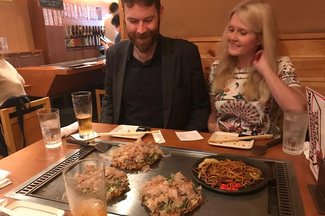 Osaka Local Foodie Walking Tour in Dotonbori and Shinsekai - Food, drinks, and dietary limits