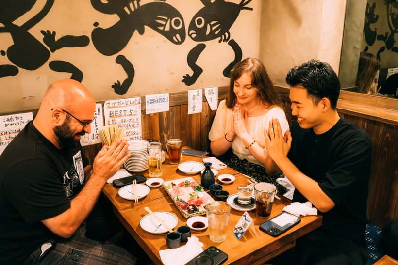 Osaka: Namba Guided Local Food Tour (Taste 15 dishes) - Sushi, tempura, tonkatsu, and yakitori in one route