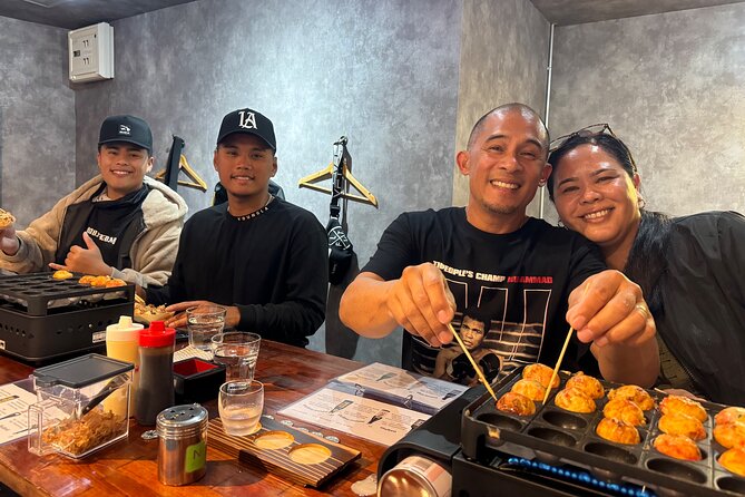 Osaka Sake Tasting & Takoyaki Cooking Experience - A small Osaka kitchen with a big food lesson