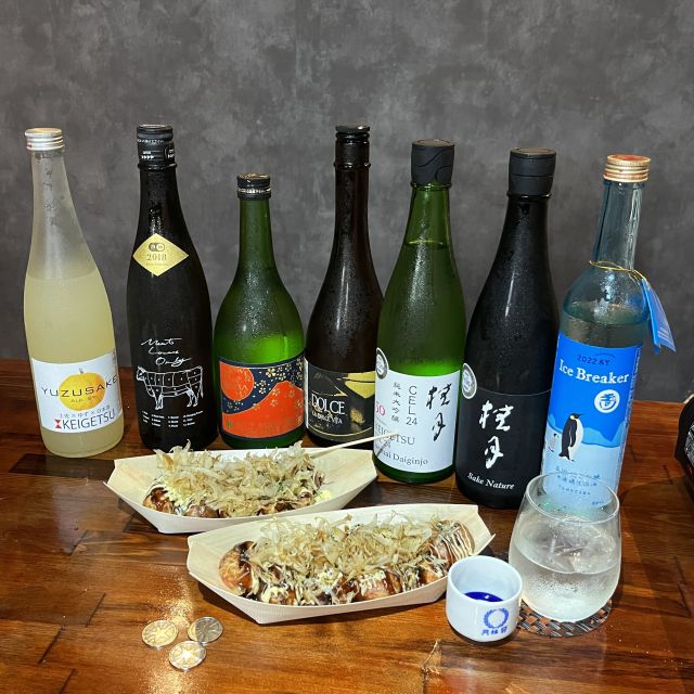 Osaka Sake Tasting with Takoyaki Cooking - Why this Osaka class works so well