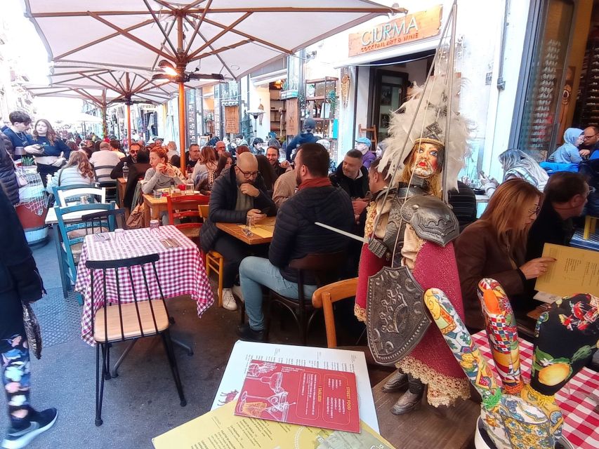 Palermo: City Walking Tour & Street Food Tasting with Drink - One hour in Capo Market