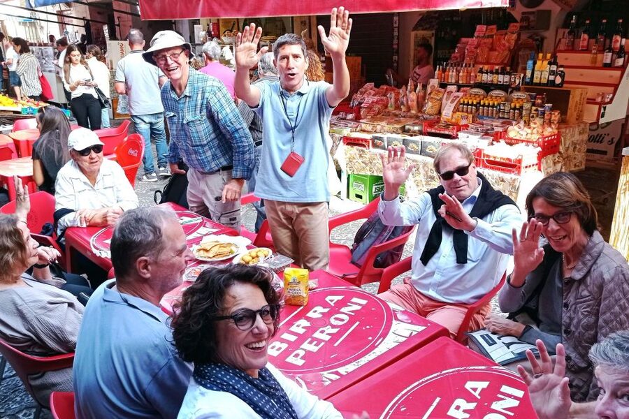 Palermo: City Walking Tour & Street Food Tasting with Drink - Piazza Olivella and Via Bara All’Olivella