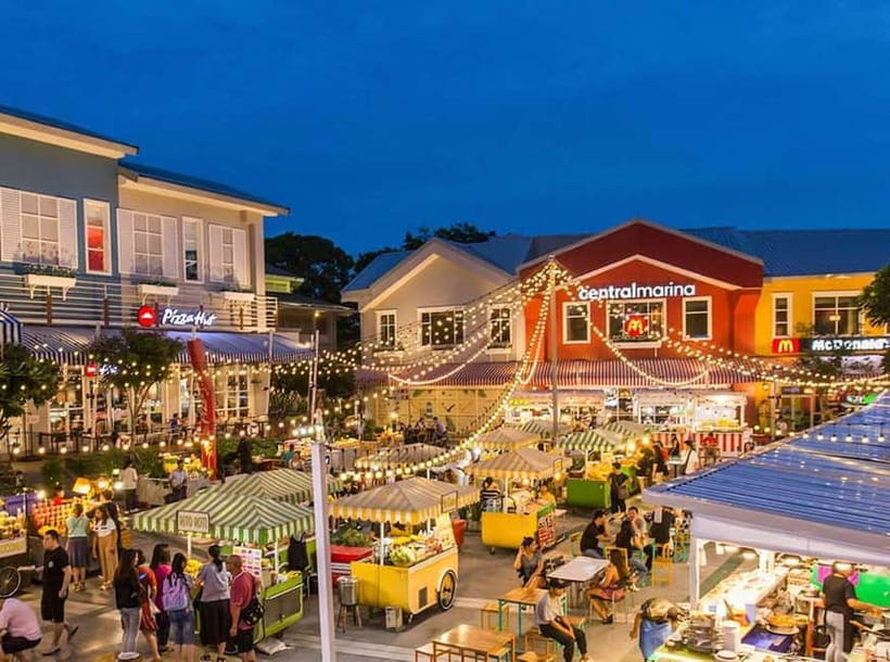 Pattaya: Big Buddha Temple, Night Market, and Sunset Tour - A three-hour introduction to Pattaya after dark