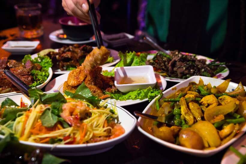 Phnom Penh's Ultimate Street Food Tour by Tuk Tuk - Botumvatey Pagoda brings a quieter food stop