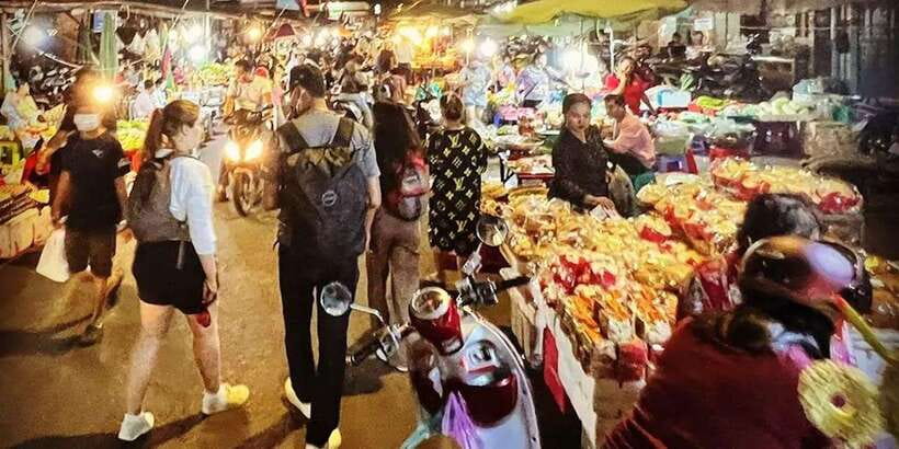 Phnom Penh's Ultimate Street Food Tour by Tuk Tuk - Russian Market adds color, smells, and surprises
