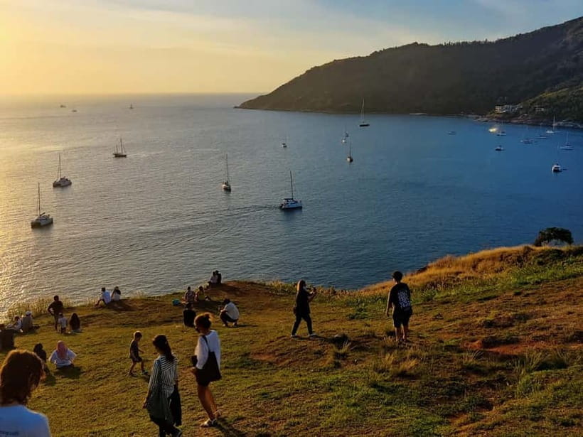 Phuket City Tour with Night Market Visit & Elephant Feeding - Phuket Old Town after dark
