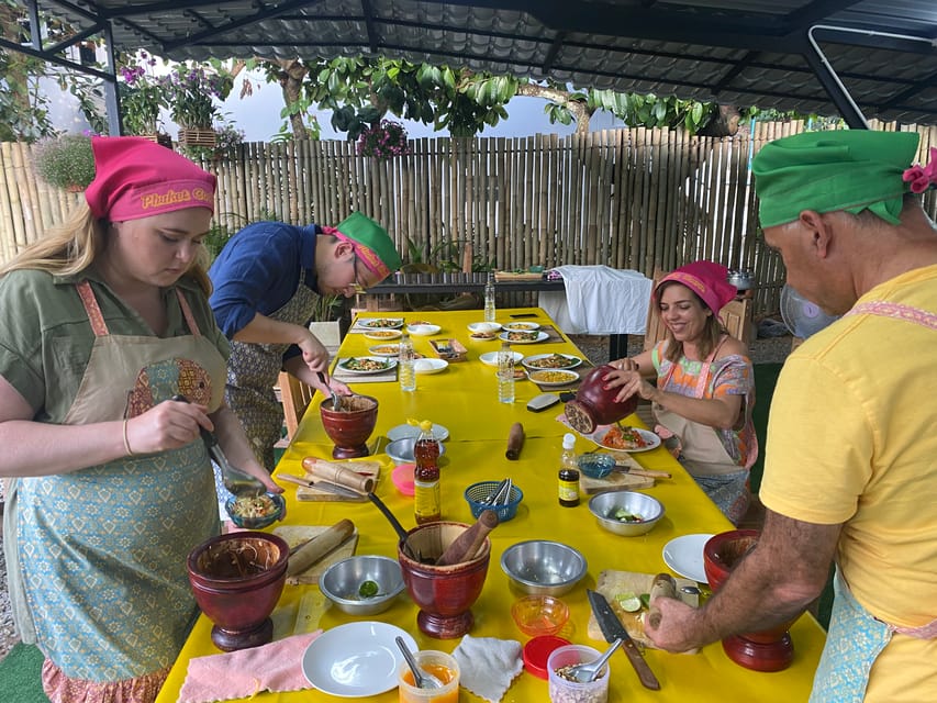 Phuket foodie tour+ Thai cooking class + Local food tasting - Local snacks, desserts, and a proper Thai lunch