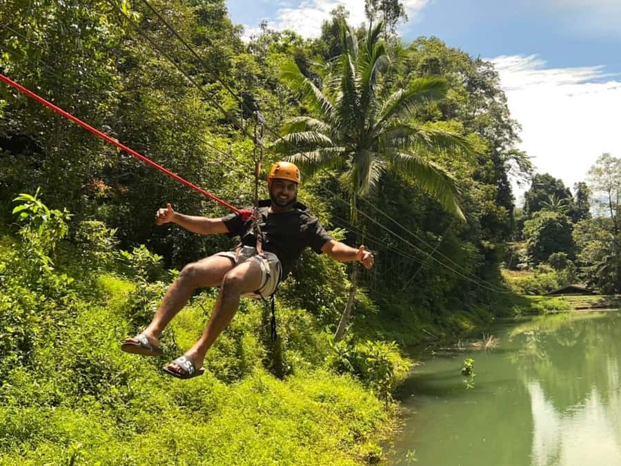 Phuket: Old Town + ATV 30Min Zipline 15Pform + Night Market - Big Buddha gives the day its broadest view