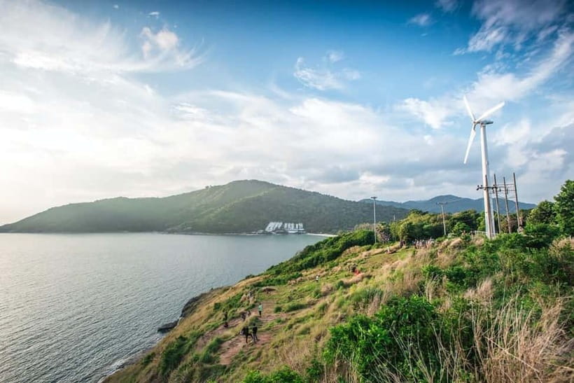 Phuket: Sunset, Beach, and Nightlife Tour with Local Food - Windmill Viewpoint gives the evening its best view