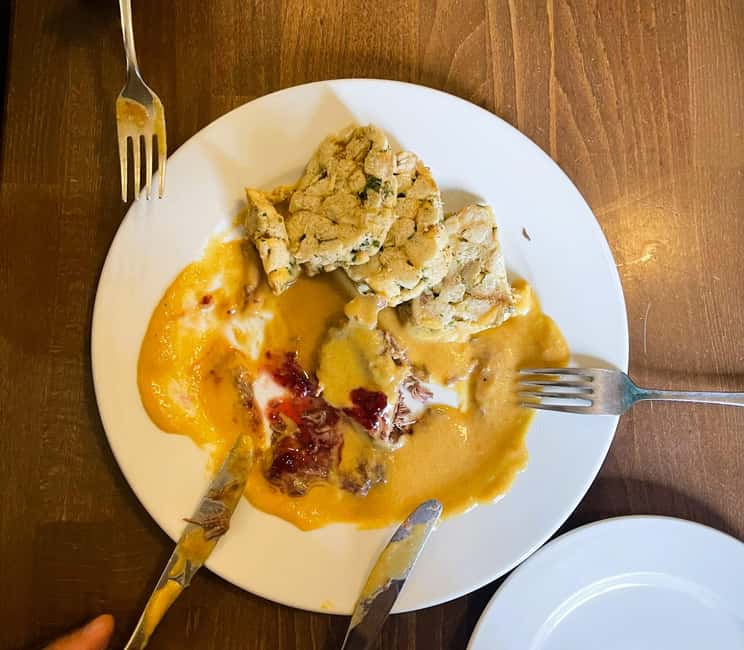 Prague: Local Food Tour in Secrets Hidden Gems - Czech beer and Becherovka to close the meal