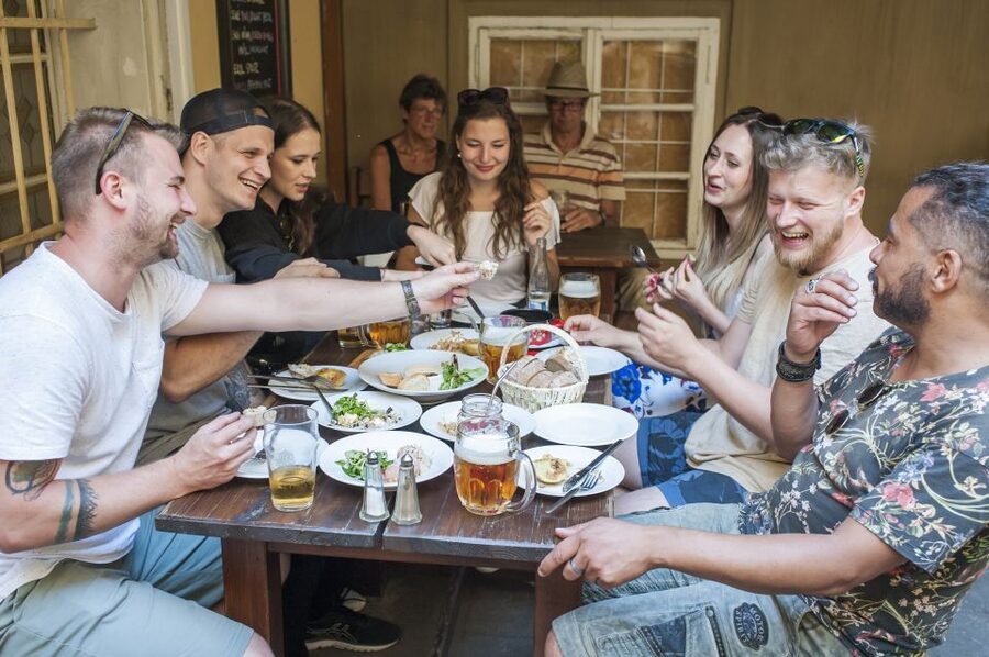 Prague: One Prague Tour with Local Food & Beer - A Prague tour built around two very different routes