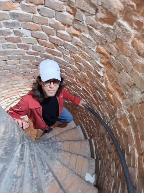 Private Berlin Street Food Bike Tour - Climbing Zionskirche for the best view
