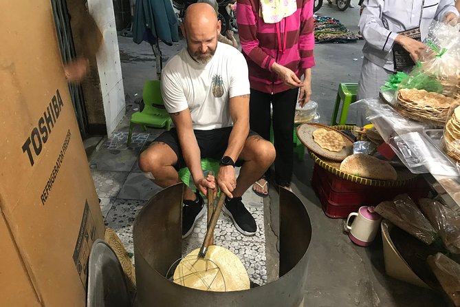 Private Ho Chi Minh Street Food Tour by Motorbike with Ao Dai Female Rider - Ho Thi Ky Flower Market and Vietnamese pizza