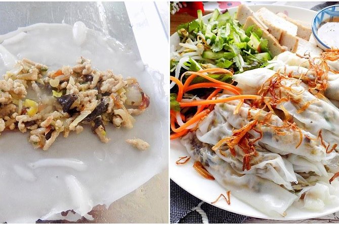 Private Street Food Tour Adventure in Hanoi - Fried cakes add crunch and variety