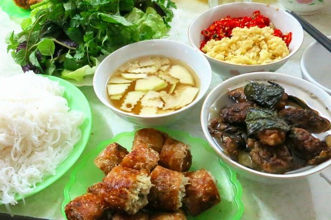 Private Street Food Tour Adventure in Hanoi - Banh Cuon offers a softer change of pace