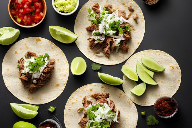 PRIVATE TACO TOUR MEXICO CITY - Best Rated - Meeting at Pastelerías Esperanza on Avenida Cuauhtémoc