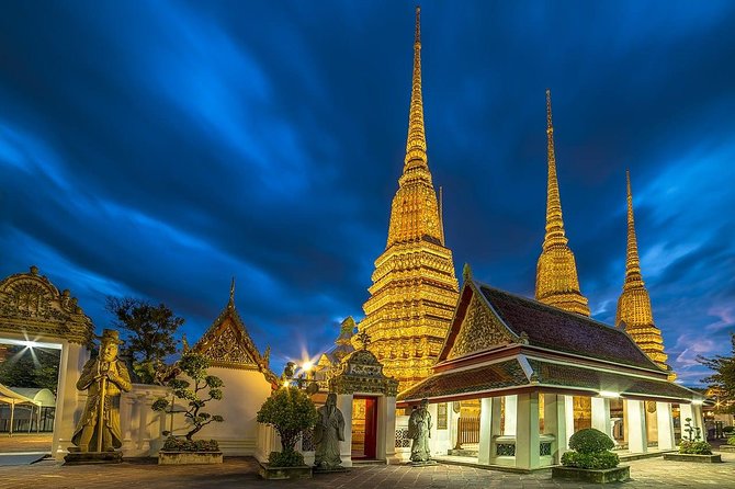 Private Tour : Bangkok Night Tour and Street food By Tuk Tuk and Boat - Grand Palace and Wat Pho From the Street