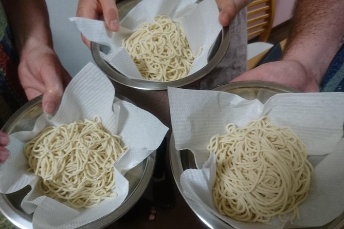 Ramen and Gyoza Cooking Class in Osaka - Starting with the ramen dough