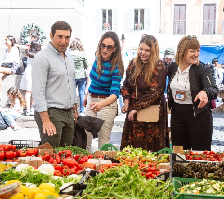 Rome: Campo de'Fiori Neighborhood Food Walking Tour - Starting with Campo de Fiori’s morning market