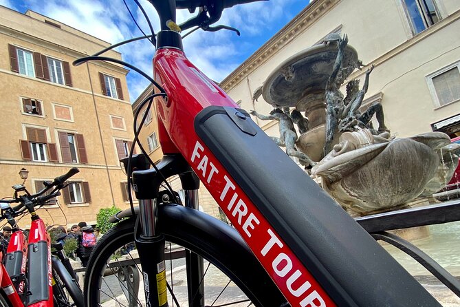 Rome E-Bike Tour: Ultimate Street Food and Market Feast - The Roman Forum from the bike route