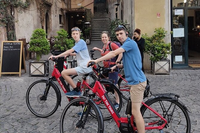Rome E-Bike Tour: Ultimate Street Food and Market Feast - Circus Maximus and a wider view of Rome