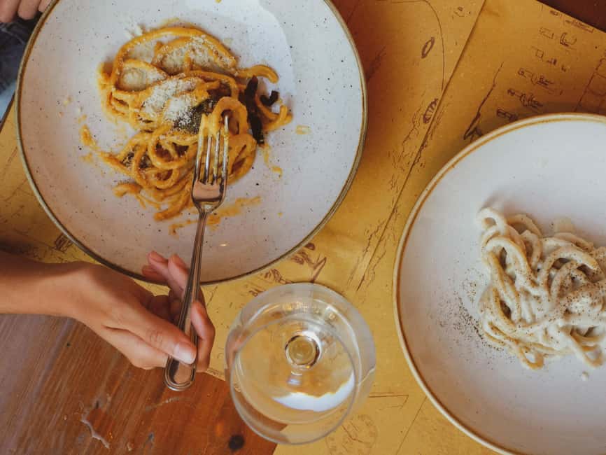 Rome: Guided Food Walking Tour with Wine in Trastevere - Spirito di Vino: the main meal and wine stop