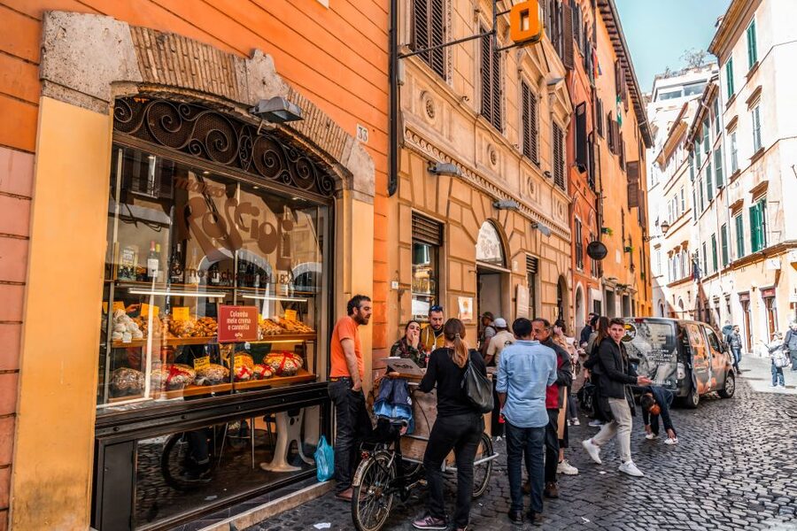 Rome Street Food: Small Group Tour in the Historic Centre - Cheese, cured meats, and a measured glass of wine