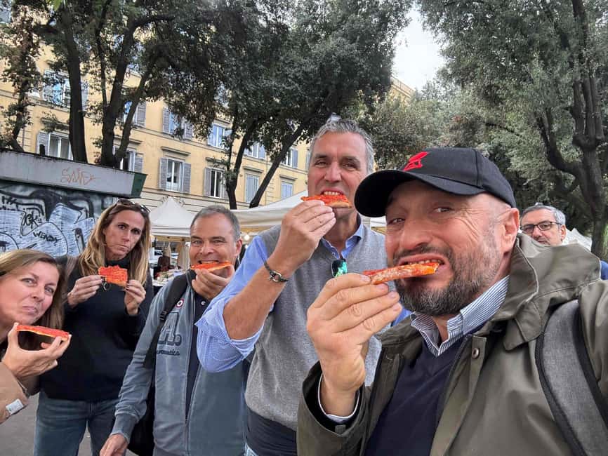 Rome: Testaccio Market Food Tour with Street Food & Wine - What $95 gets you