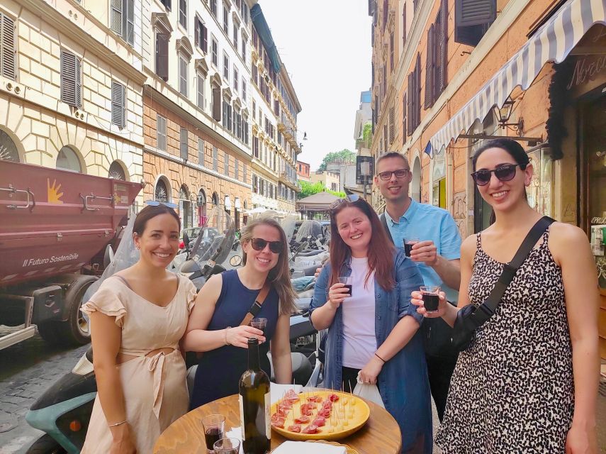Rome: Trastevere Quarter Street Food Tour with Sightseeing - Key points to know before booking