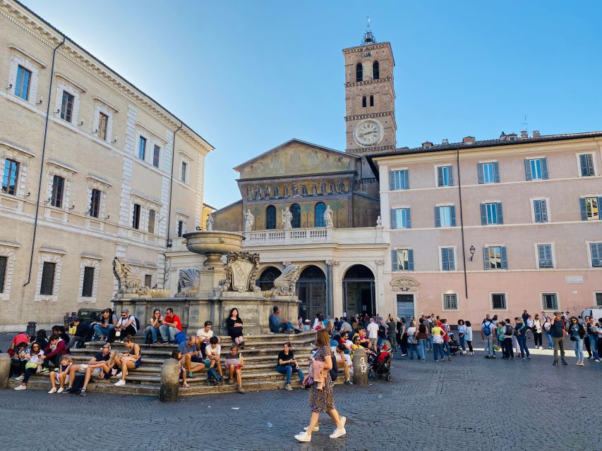Rome: Trastevere Quarter Street Food Tour with Sightseeing - What the $50 price includes