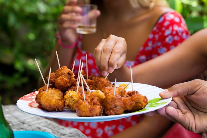 Rum Tasting and Food Walking Tour in Nassau Bahamas - Walking through downtown Nassau
